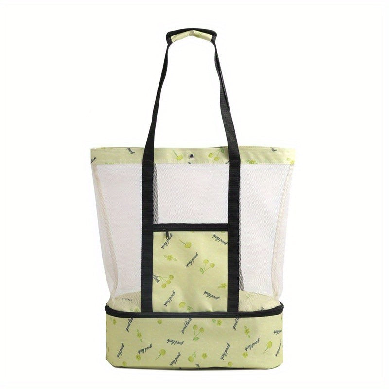 Mesh Beach Bag Large Outdoor Picnic Storage Bag