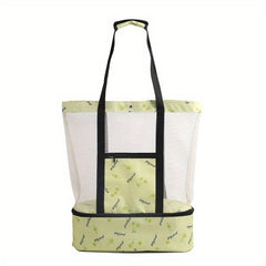 Mesh Beach Bag Large Outdoor Picnic Storage Bag
