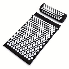 Yoga Acupressure Massage Mat Set with Pillow & Bag