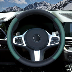 Colorful Car Steering Wheel Cover Anti Sweat Blocking Leather Universal