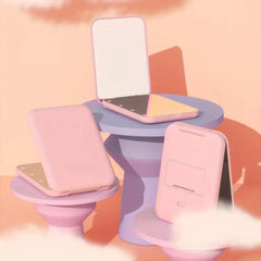 LED Lighted Makeup Mirror Compact Travel Portable Folding Hand Mirror