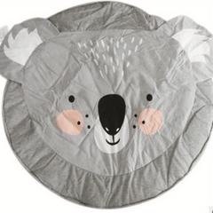 Cute Animal Crawling Blanket for Kids Room Decor