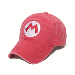 Unisex Adjustable Sunshade Baseball Cap with L Embroidery