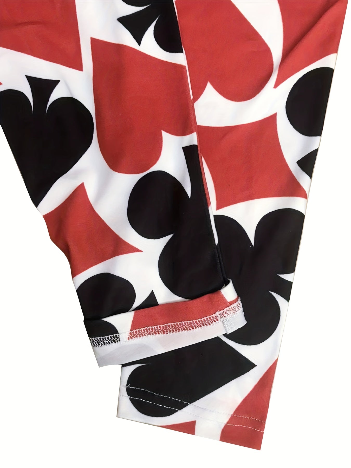 All Over Print Skinny Leggings Casual Stretchy Leggings Women's Clothing