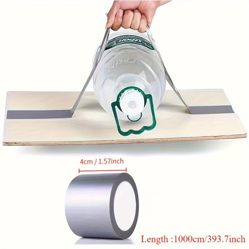 Waterproof Adhesive Fabric Tape High Viscosity Silvery Gray Tape