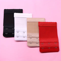 6pcs Elastic Bra Strap Extenders Adjustable Bra Band Buckle Women's Accessories