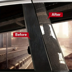 5M 196 85inch 3D Carbon Fiber Car Protective Tape Scratch Resistant Film