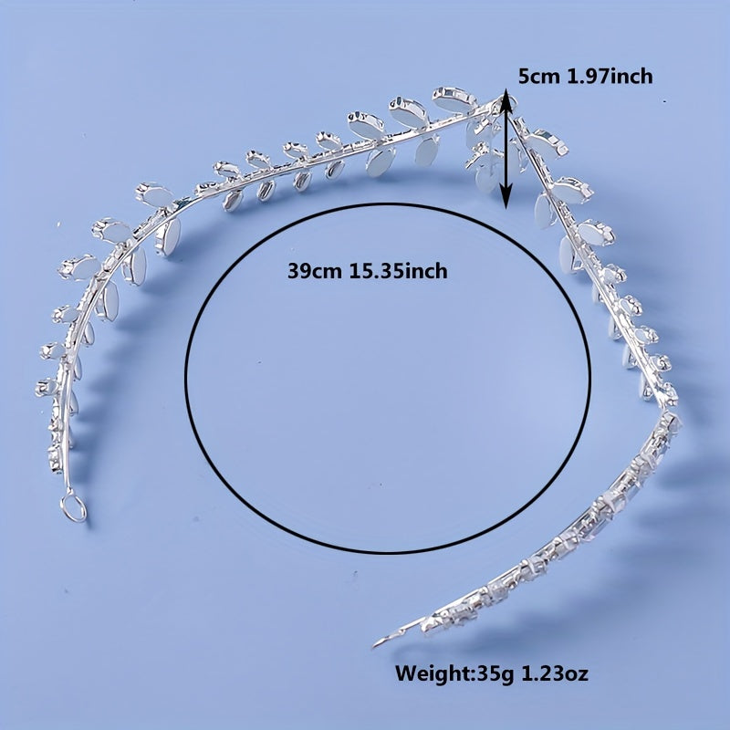 Crystal Head Piece Pendant Bridal Wedding Hair Accessories