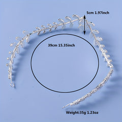 Crystal Head Piece Pendant Bridal Wedding Hair Accessories