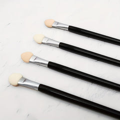 50Pcs 10 Eyeshadow Brushes Sponge Applicators For Women