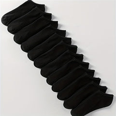 12 Pairs Soft Lightweight Low Cut Ankle Socks Women's Stockings
