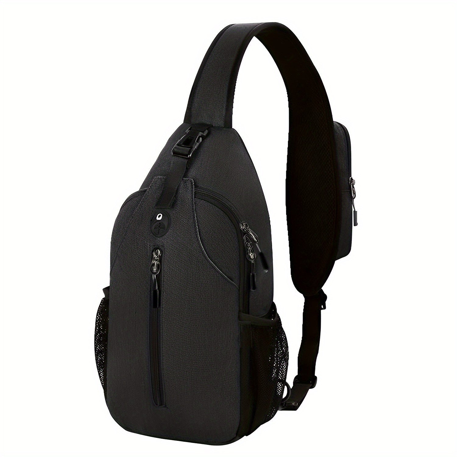 Sporty Chest Bag Zipper Crossbody Bag