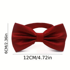 Men's Bow Tie Groom Wedding Accessories Festivals Birthday Holiday
