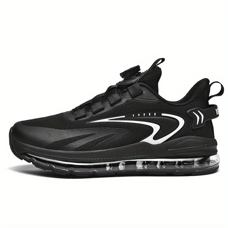 Men's Running Sneaker Elastic Band Air Cushion Shoes Gym
