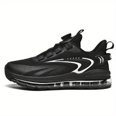 Men's Running Sneaker Elastic Band Air Cushion Shoes Gym