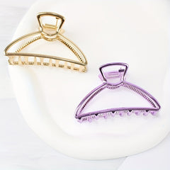 Metal Hair Claw Shark Claw Ponytail Holder Hair Accessories For Women