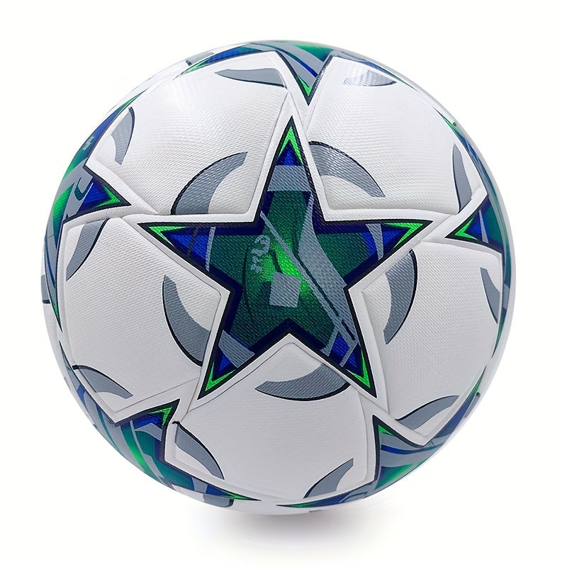 PU Leather Soccer Ball Explosion proof Wear resistant High Elastic Football
