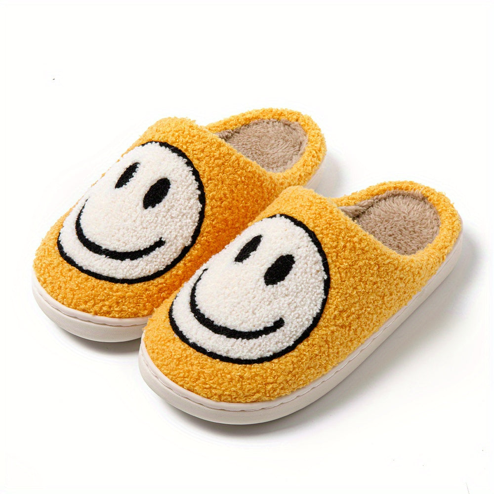 Cozy Smile House Slippers Men Winter Shoes