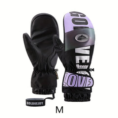 Unisex Winter Skiing Gloves Windproof Touch Screen Warm Cold Proof