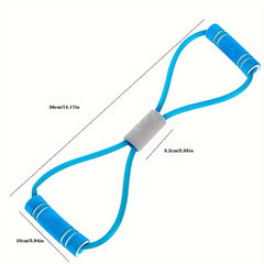 8 Shaped Fitness Tension Rope Elastic Resistance Rope for Yoga Exercise