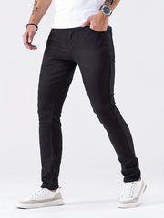Men's Slim Fit Street Style Medium Stretch Skinny Jeans