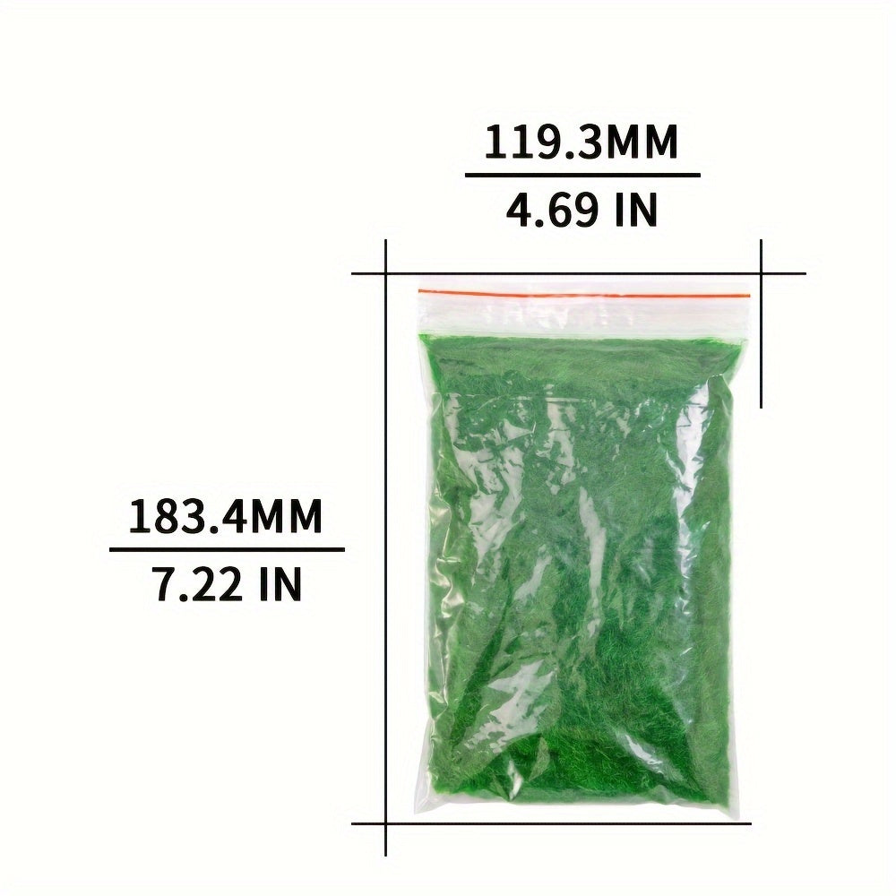 10G Sand Table Building Model Viscose Grass Powder 3MM Static Turf Flock Lawn