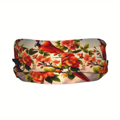 Floral & Bird Print Sports Headband Sweat Wicking Polyester for Yoga Gym Running