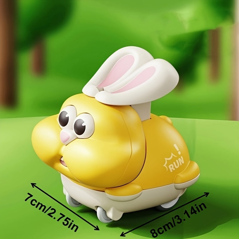 Toddler Press & Go Rabbit Wind Up Toy for Ages 0-3
