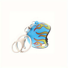 Mini Motorcycle Helmet Keychain Bag Pendant Decoration