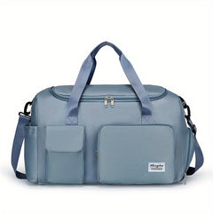Minimalist Solid Luggage Bag Versatile Portable Fitness Bag