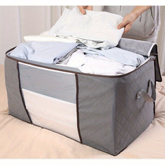 Thicker Luggage Storage Bag Quilted Quilt Duffel Non woven Clothing Hand Luggage