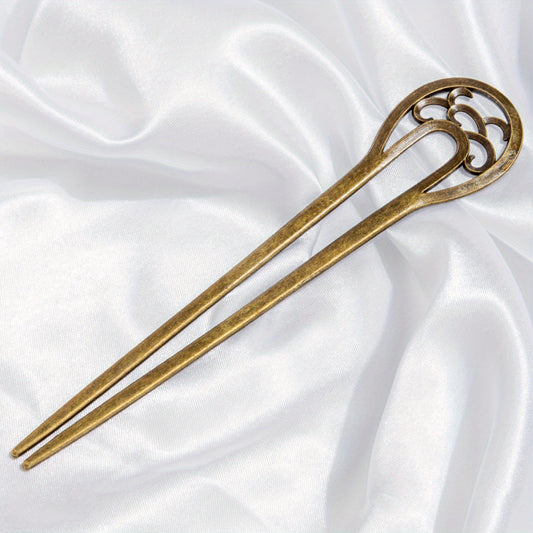 Alloy Hair Pin Updo Bun Chinese Style Hair Stick