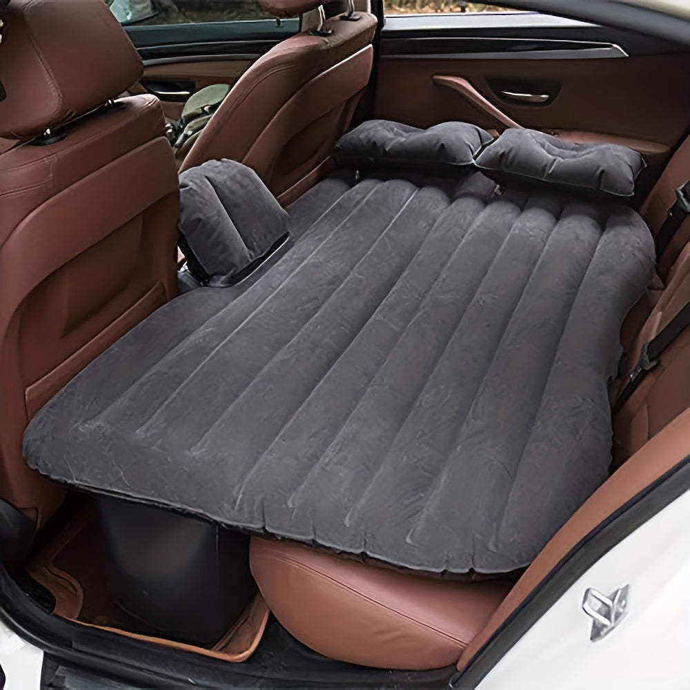 Car Inflatable Air Mattress Portable Sleeping Cushion 135x85cm