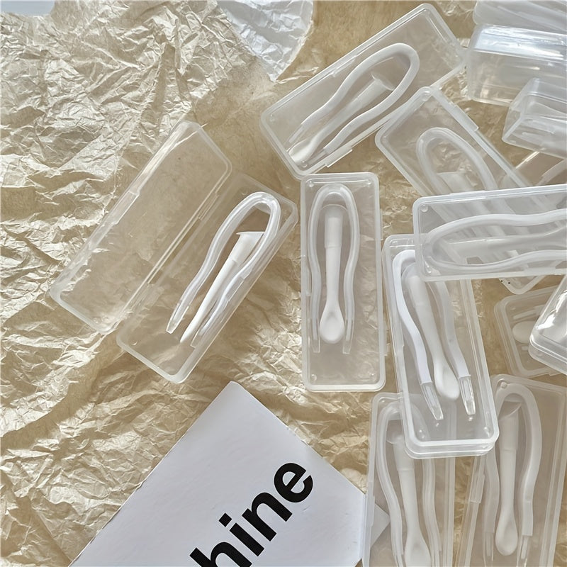 Lens Stick Tool Case Set Inserter Remover Tweezer Soft Tip