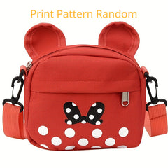 Boys Coin Purse Zipper Bag Adjustable Shoulder Strap Kids Accessories