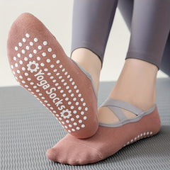 Women's Anti Slip Yoga Socks for Fitness Dancing Pilates