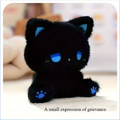 2pcs Cartoon Bear Plush with Yellow Eyes & Green Accents Soft Home Decor Gift