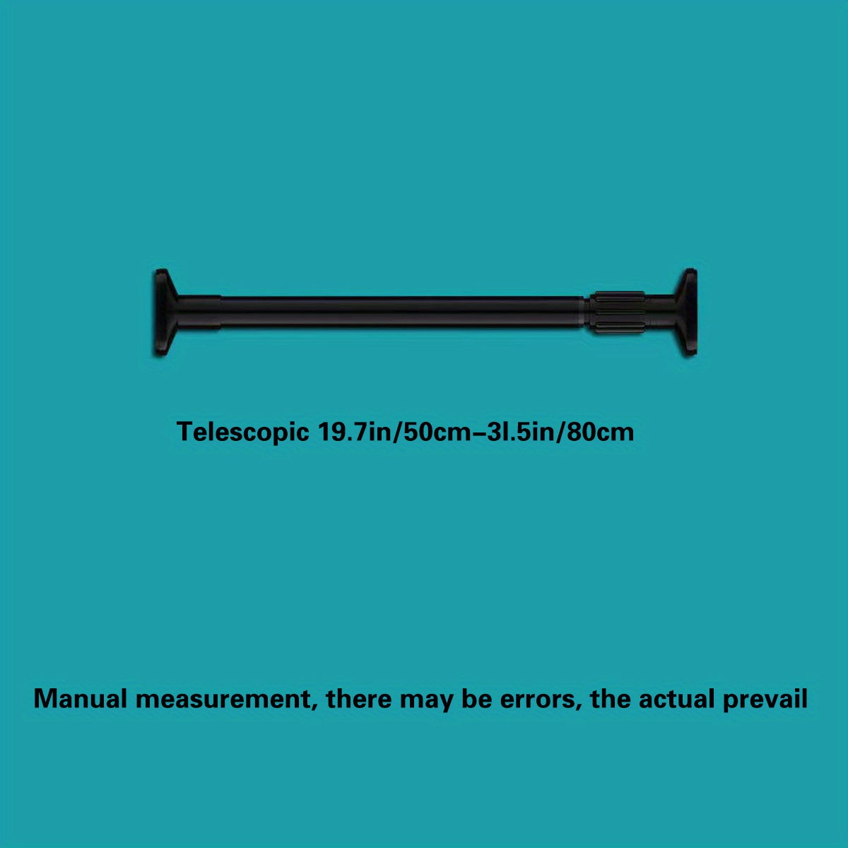 Telescopic Rod Spray Painted Curtain Rod Support Rod