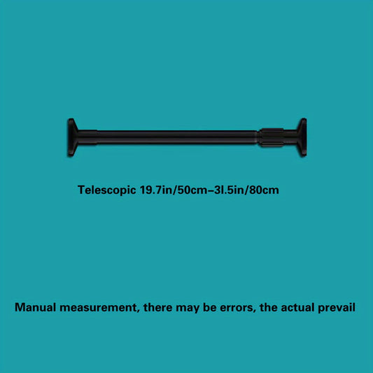 Telescopic Rod Spray Painted Curtain Rod Support Rod