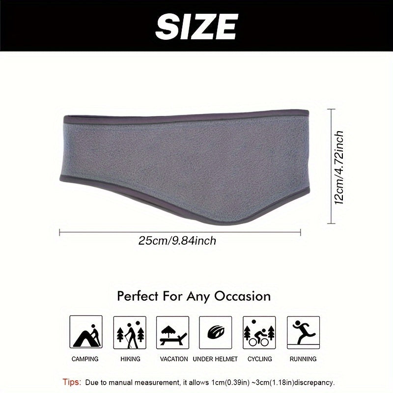 Outdoor Winter Ear Warmer Headband Fleece Ear Muff