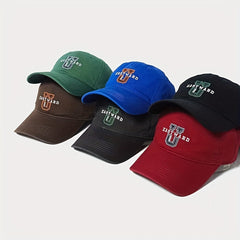 Spring Summer Soft Top Baseball Cap For Boys Girls Embroidery