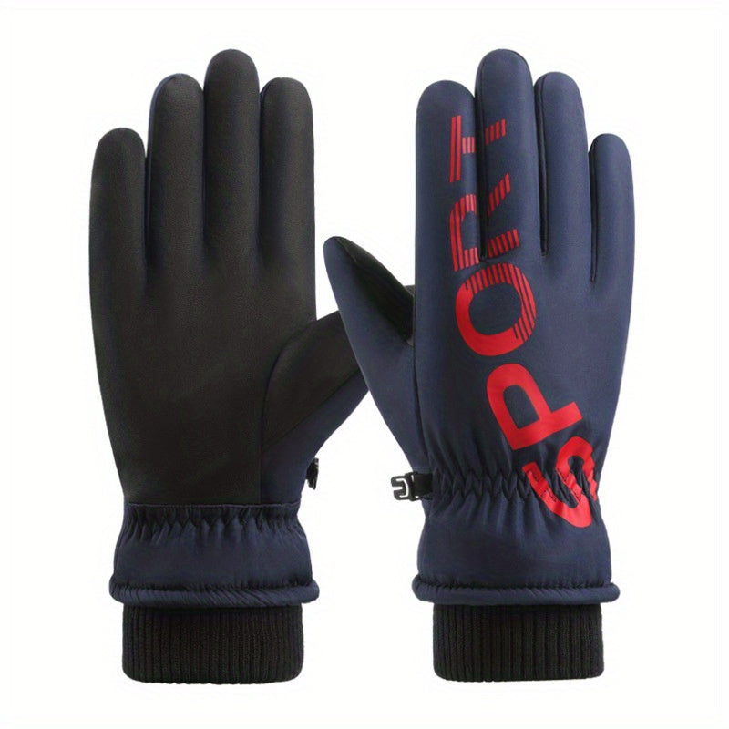 Waterproof Non-slip Touch Screen Gloves for Outdoor Activities