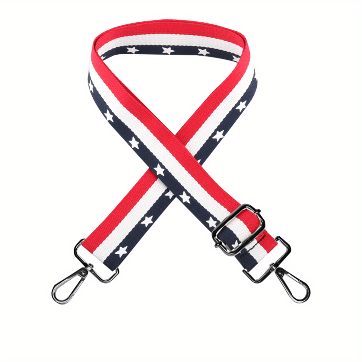 Colorblock Wide Bag Strap Lightweight Adjustable Strap
