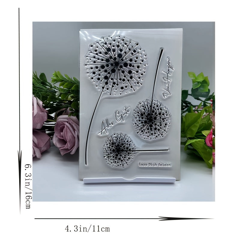 Silicone Clear Stamp for Card Decoration & DIY Scrapbooking