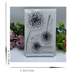 Silicone Clear Stamp for Card Decoration & DIY Scrapbooking