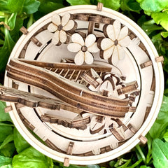 DIY Harp Music Box Science Puzzle for Mother's Birthday Gift