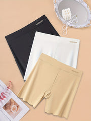 3 Pack Tummy Control Boyshorts Set Women's Plus Size Briefs