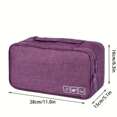 Minimalist Travel Underwear Storage Bag Lightweight Organizer