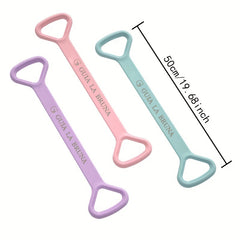 8 Shaped Yoga Puller Fitness Elastic Band for Shoulder and Back Training