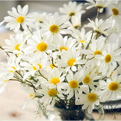 5pcs Artificial Daisy Flower Arrangement for Home Hotel Office Wedding Party